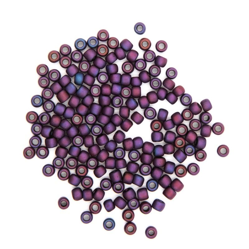Toho beads/ round 11/0 matte-color andromeda 10g/ TOTR11-704