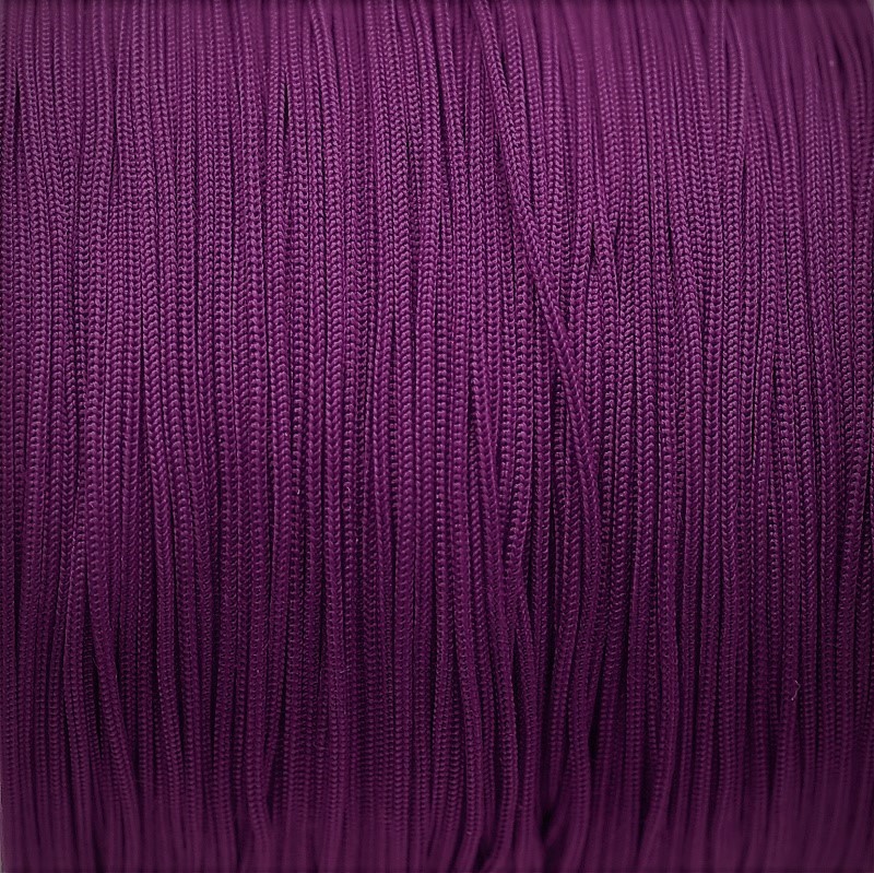 Macrame/ shamballa/ nylon cord dark purple 0.8mm 90m PWSH0846