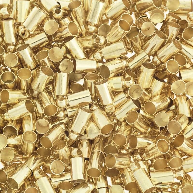 Jewelry tips for pasting gold 9x4mm 10pcs ZKG13