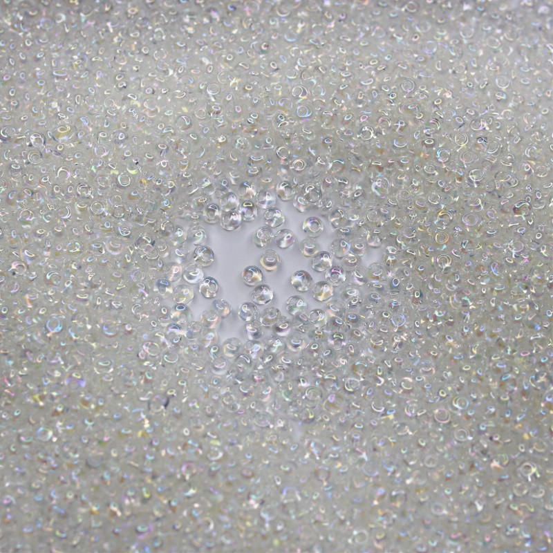 Koraliki Toho/ Magatama 3mm/ Transparent-Rainbow Crystal 10g/ TOTM03-161