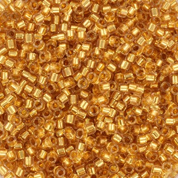 Koraliki Miyuki Delica 11/0 24kt gold lined crystal 5g/ MIDE11-2521