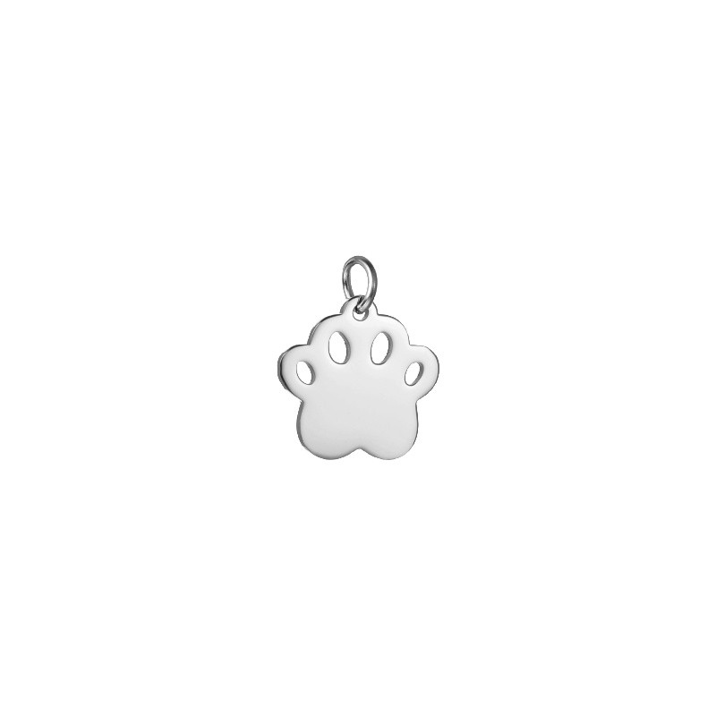 Paw pendant / surgical steel 14mm 1 pc ASS710