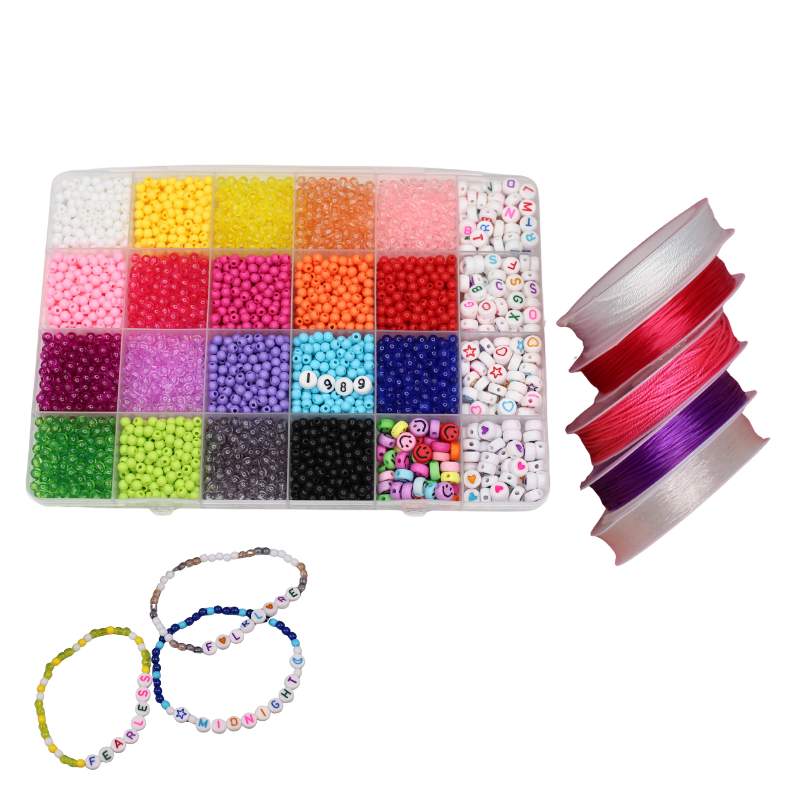 Box with beads for bracelets/ Taylor Swift/ 24 compartments/ TSBOX02