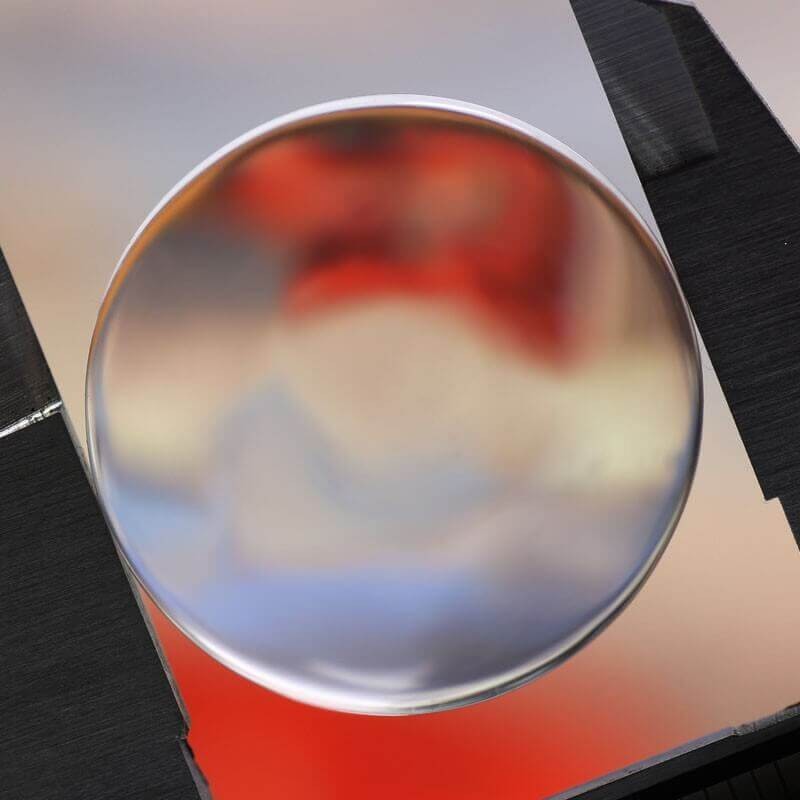Kaboszon szkło transparentne okrągły 25mm 1szt KBSZ25