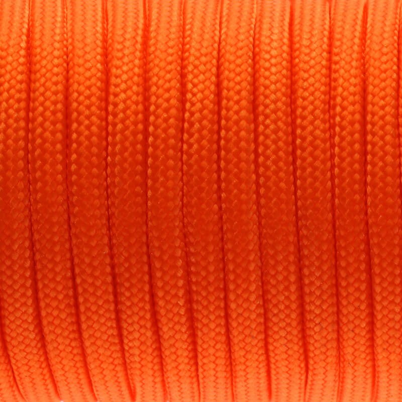 Nylon rope neon orange 4mm 1m PWPR002