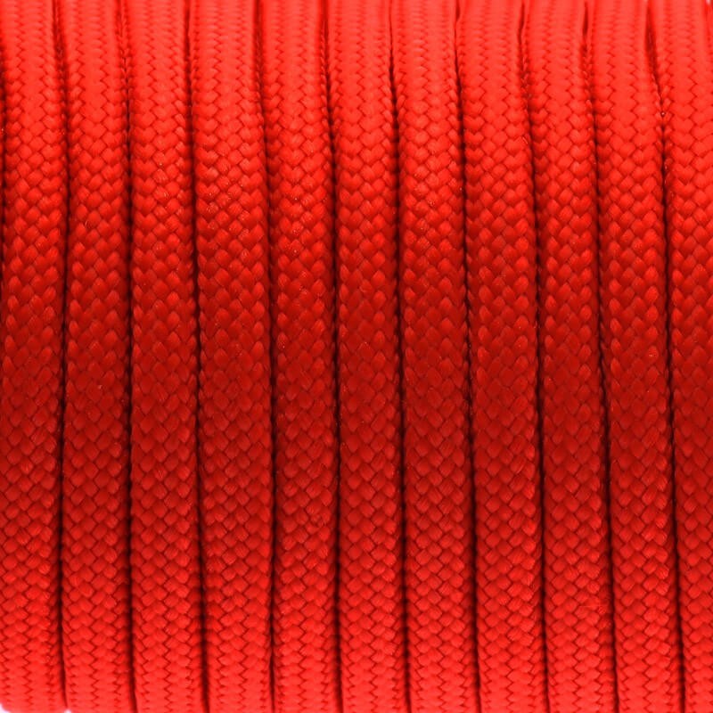 Nylon rope 4mm 1m red PWPR004