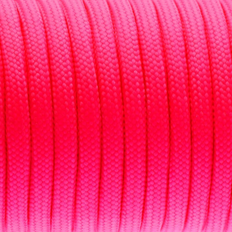 Nylon rope neon pink 4mm 1m PWPR007