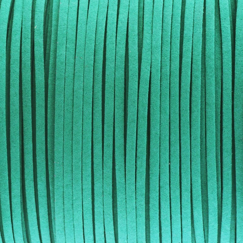 Malachite green suede strap 1m RZZA104
