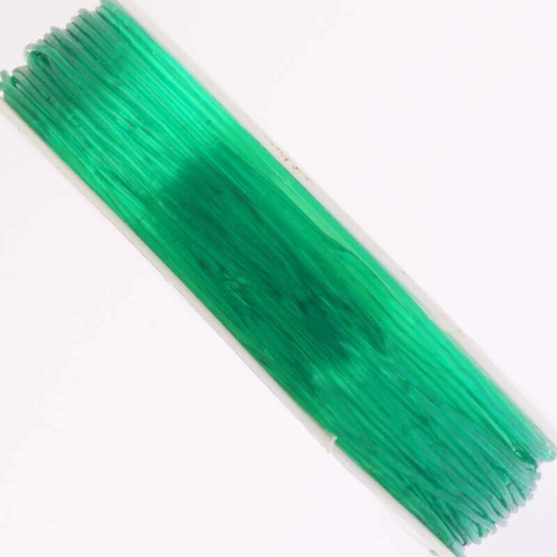Silicone rubber 8m green 0.8mm 1pc GS0800Z