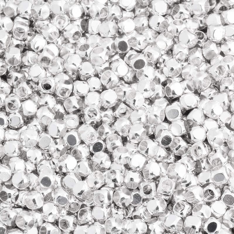 Przekładka koralik fasetowany antyczne srebro 2mm 20szt. AASJ023