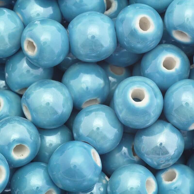 Ceramic ball 10mm blue 2pcs CKU10N15A
