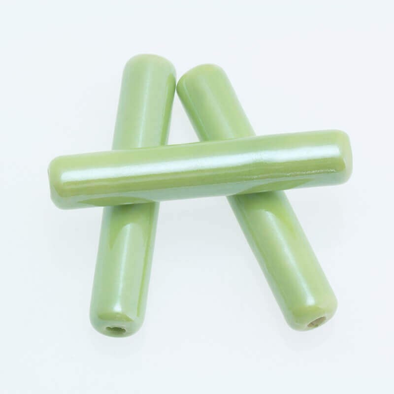Roller tube ceramic stick 44x8mm juicy green 1pc CPATZ08