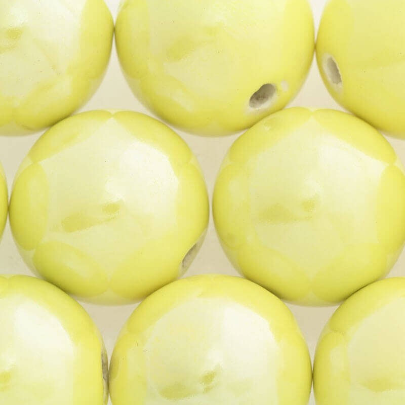 Ceramic ball 24mm yellow 1pc CKU24C08