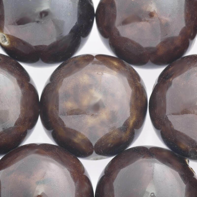Ceramic ball 26mm dark brown 1pc CKU26B08