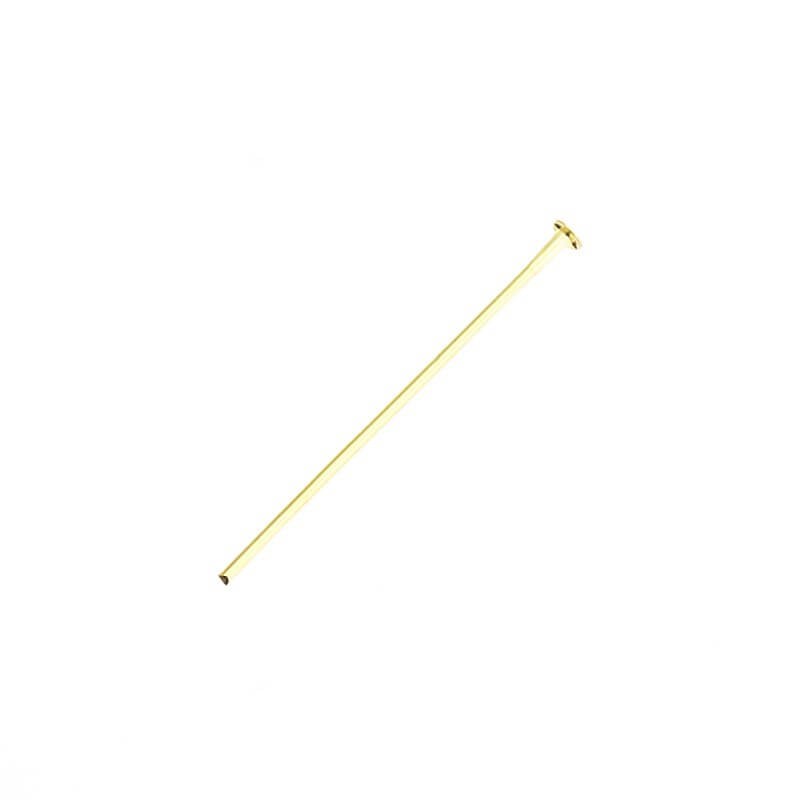 Jewelery pins for jewelry, 30mm gold plated nails 100pcs SZP30KG