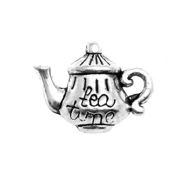 Teapot charm SM0758 2pcs