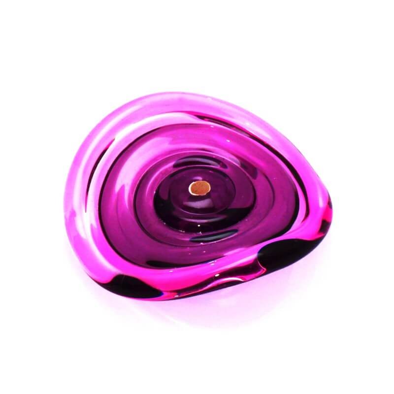 Lux disc 24mm purple-pink 1pc SZLXS103