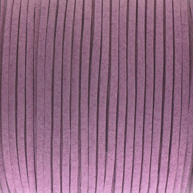 Intensive violet suede strap 1m RZZA127