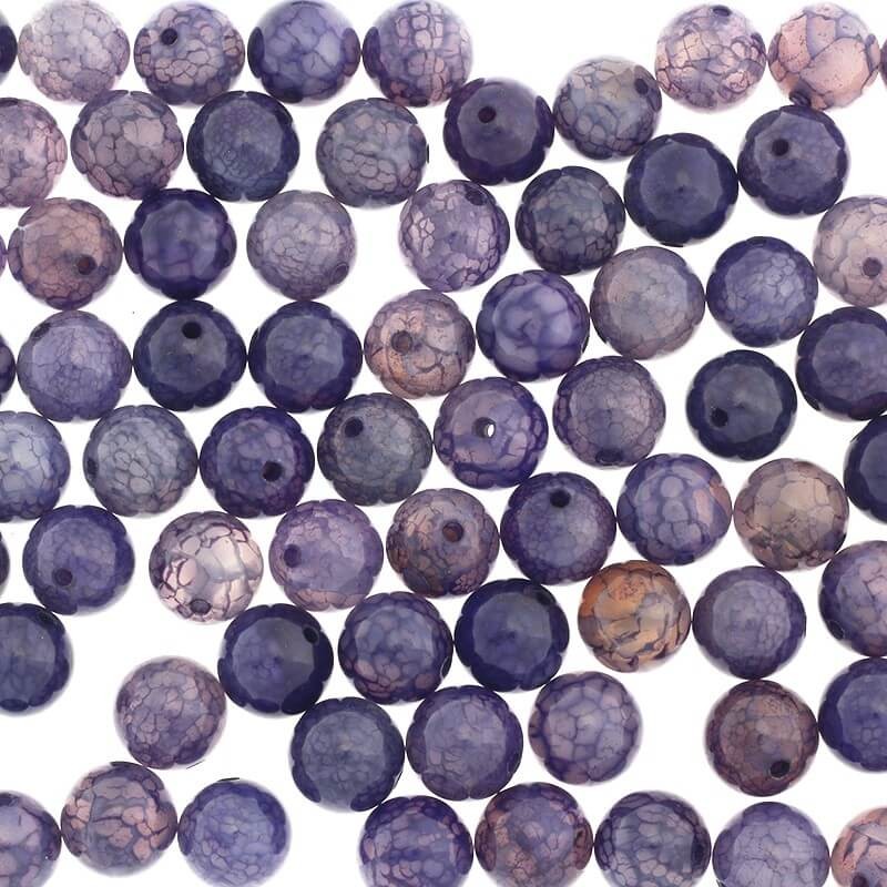 Purple agate ball 14mm 1pc KAAGF019