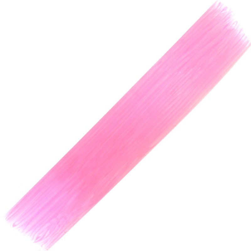 Silicone jewelry rubber  5m light pink 0.6mm 1pc GS0607