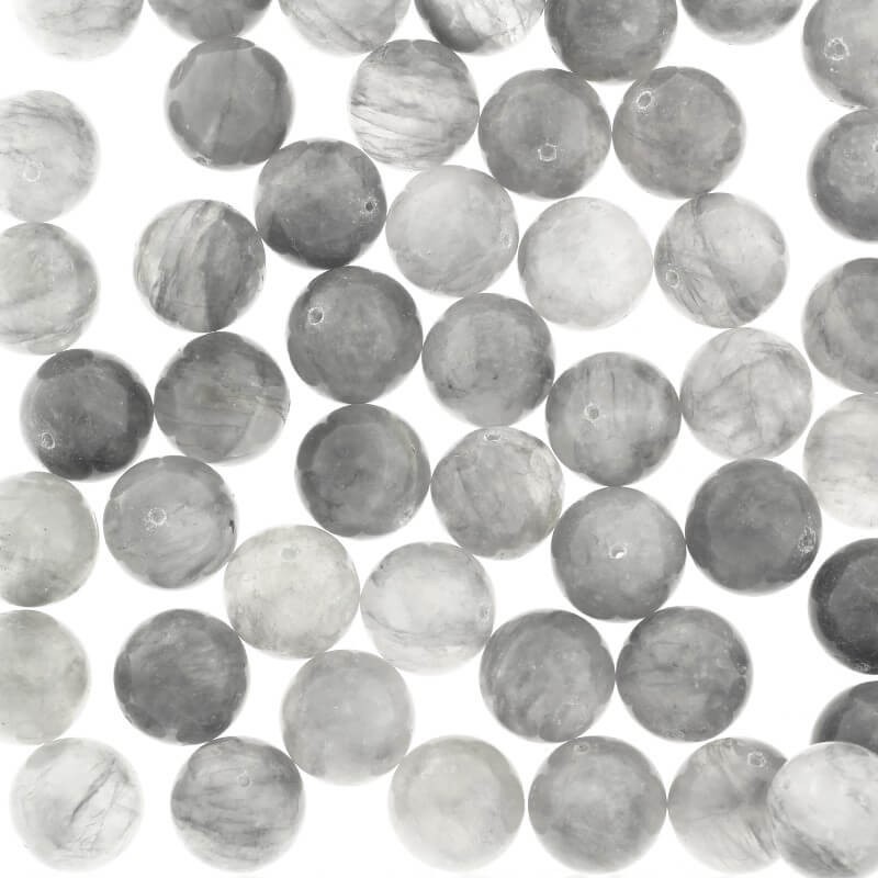 Gray agate ball 16mm 1pc KAAGS017