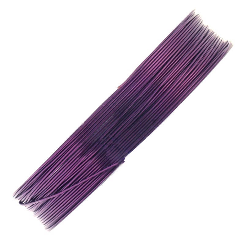 Jewelery wire 0.5 mm purple metallic 9 [m] (spool) DR05F