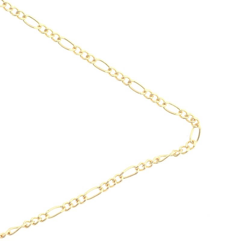 Combined jewelry chain KC gold gold 1.8x2 i 1.8x4mm 1m LL111KCG