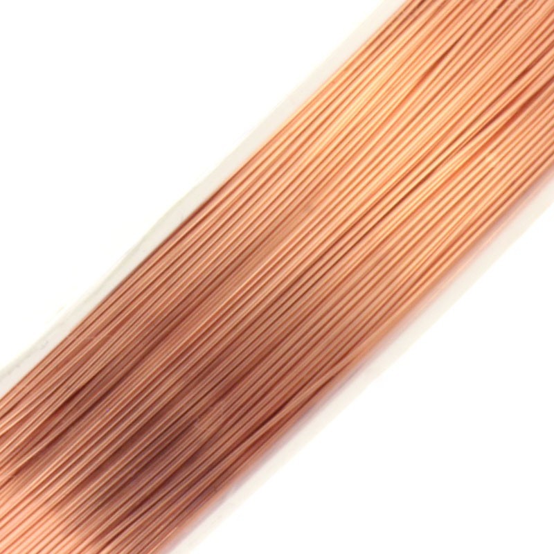 Undyed copper jewelry wire 0.3mm 25 [m] (spool) DR03MI0