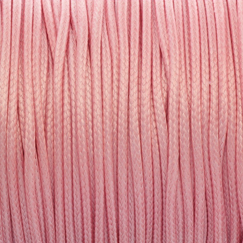 Sznurek jubilerski 2mm różowy poliamidowy plecionka 2m PW2MM09