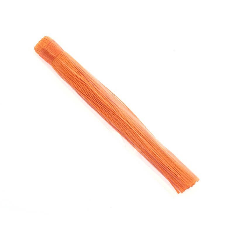 Orange long nylon scarves 120x12mm 1 piece TASSD23
