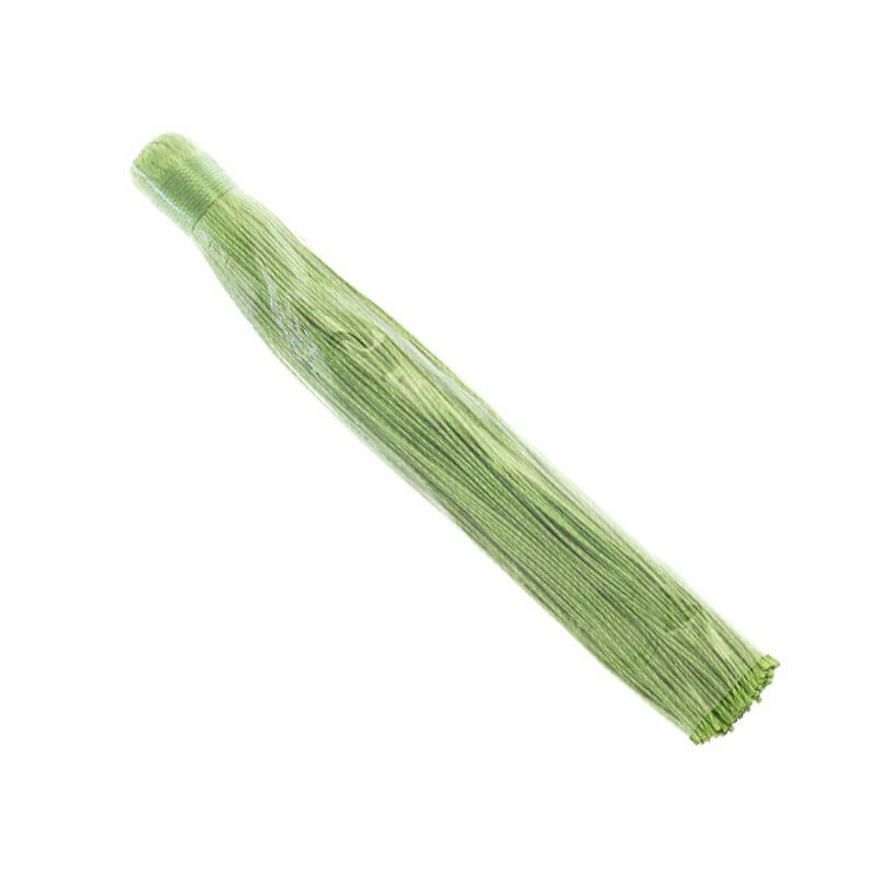 Long nylon scarves forest green 120x12mm 1 piece TASSD19