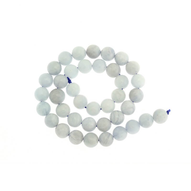 Aquamarine beads 10mm beads 19pcs KAAQ10