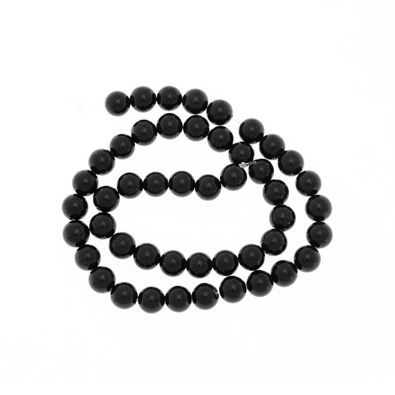 Onyx bracelet beads 8mm 48pcs / string KAONKU08