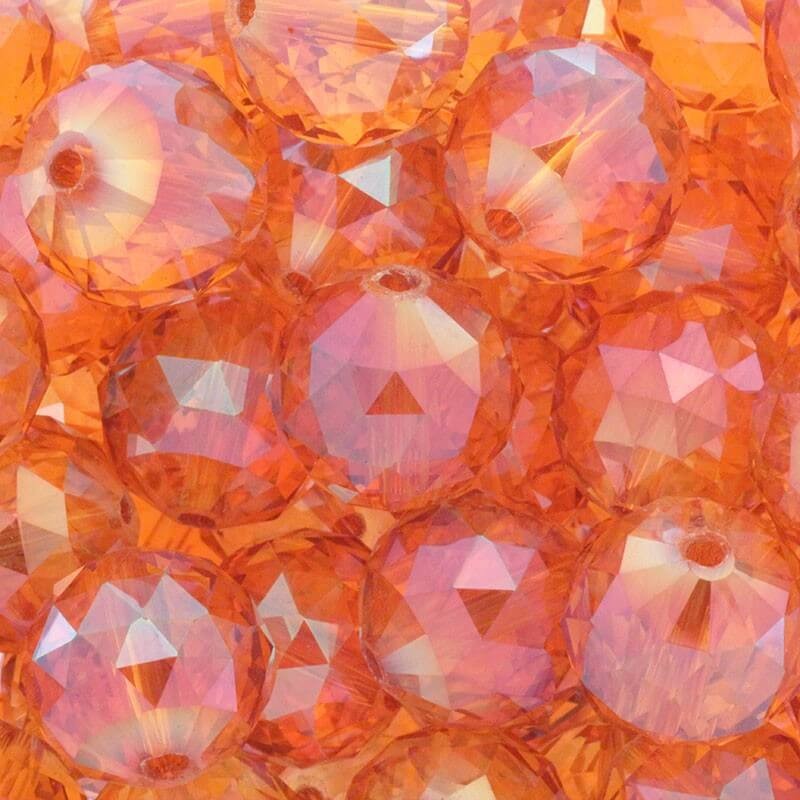 16mm fire opal beads crystal beads AB 2pcs SZSZKU1605
