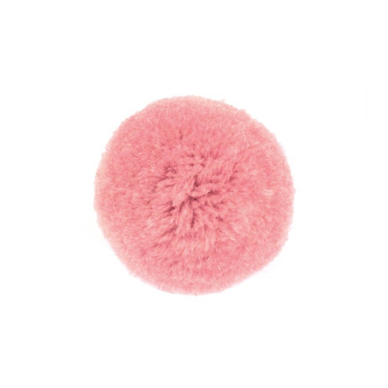 Jewelry accessories / Pompoms 45mm pink 1pc FPO4506