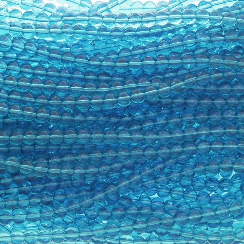 Perfect beads 6mm beads 142 blue SZPF0614