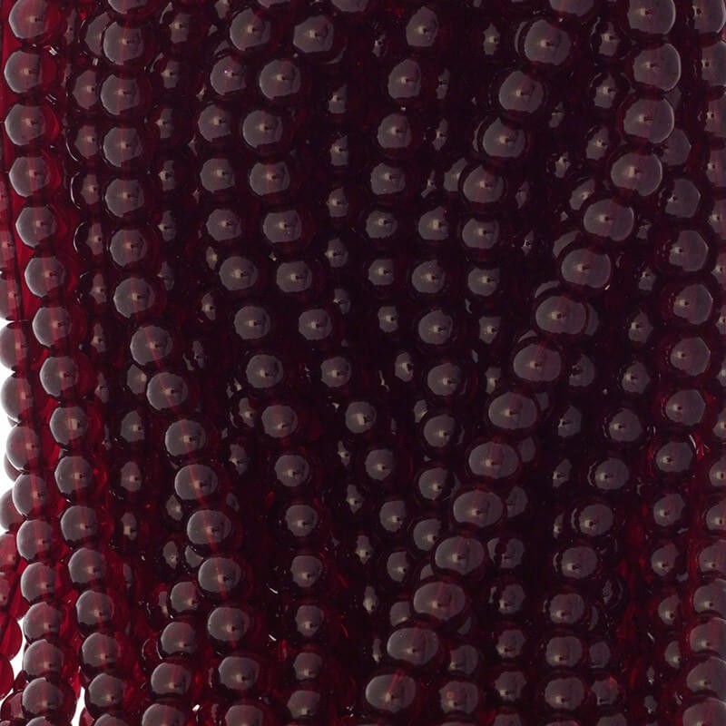 Perfect beads 8mm beads 108 pieces burgundy SZPF0802