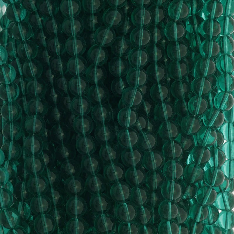 Perfect beads 10mm beads 82 pieces green SZPF1016