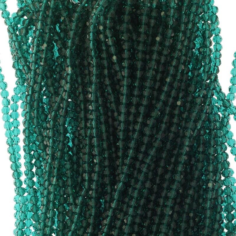 Crystal beads 4mm sea green beads 96pcs SZKRKU04018