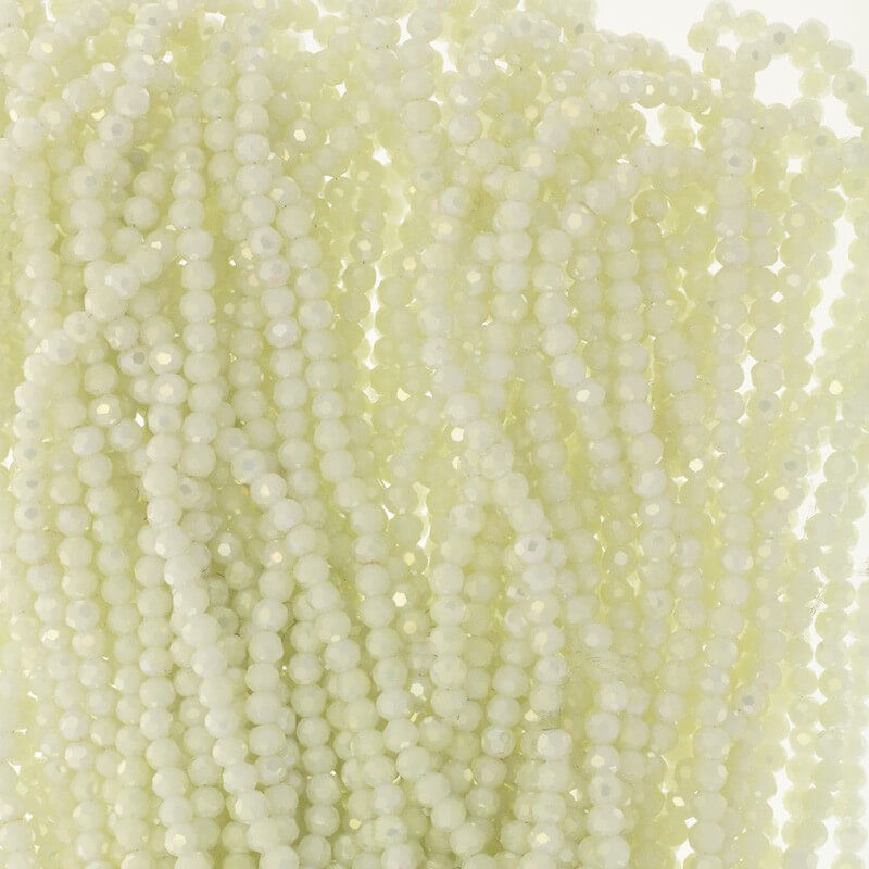 Crystal beads 4mm golden pearl beads 96pcs SZKRKU04066