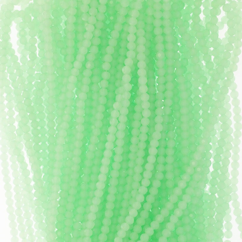 Crystal beads 4mm pistachio beads 96pcs SZKRKU04135