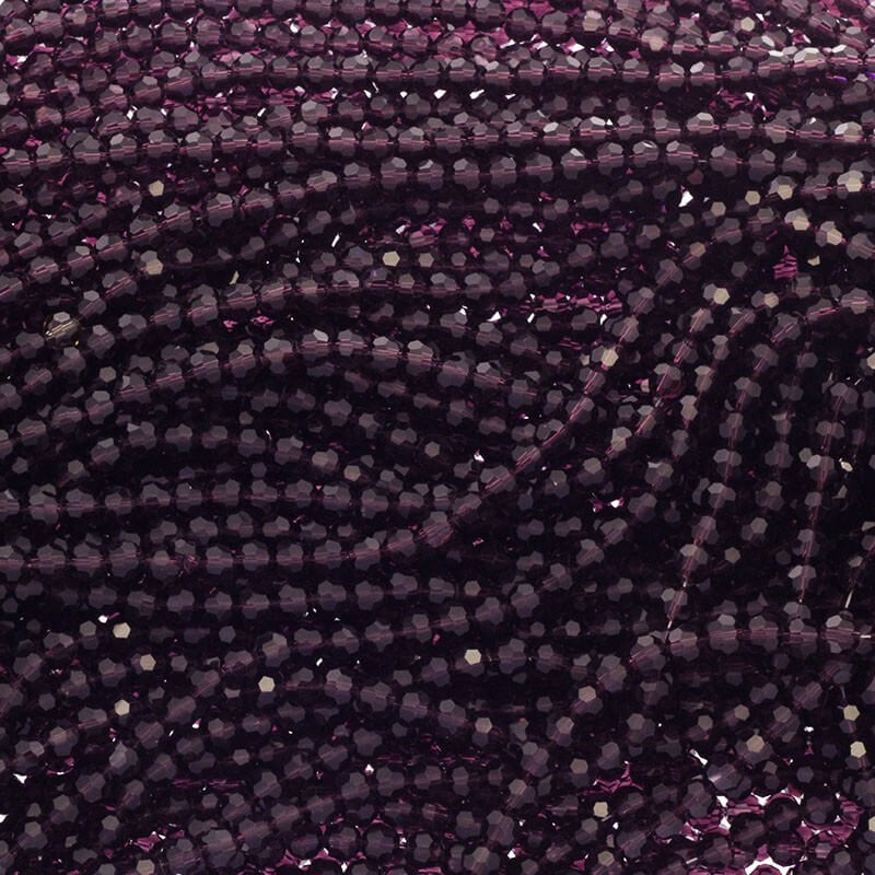 Crystal beads 6mm purple beads 100pcs SZKRKU06014