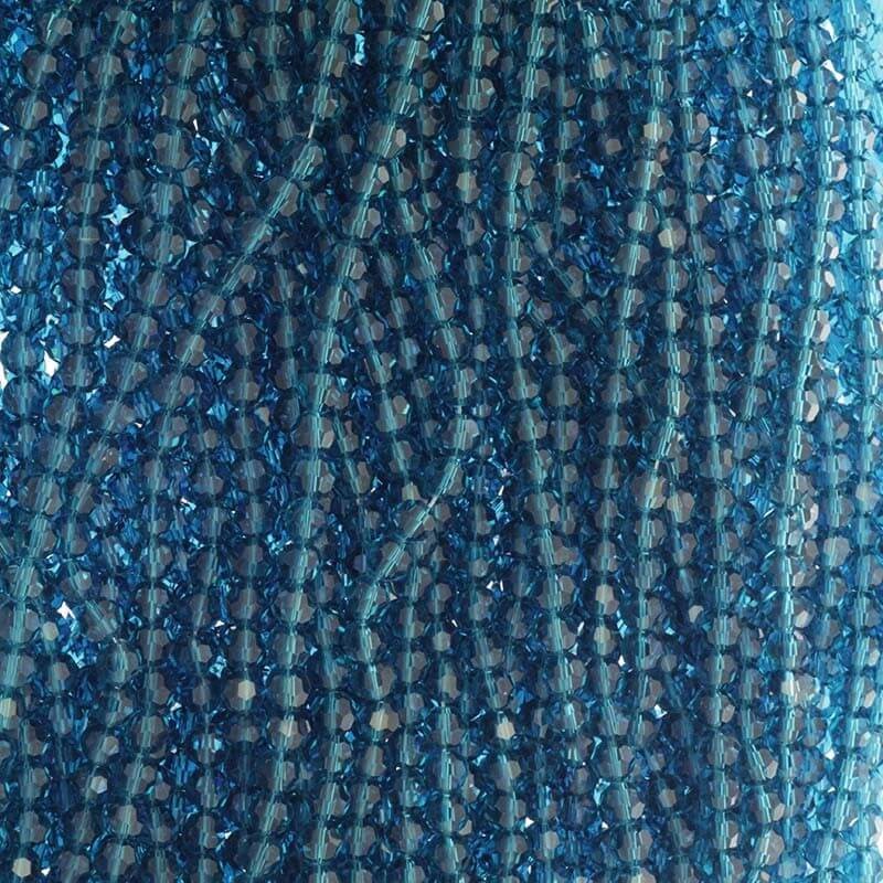 Crystal beads 6mm turquoise beads 100pcs SZKRKU06017