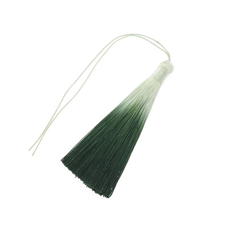 Ombre weaves dark green 100x9mm 1pc TANO10