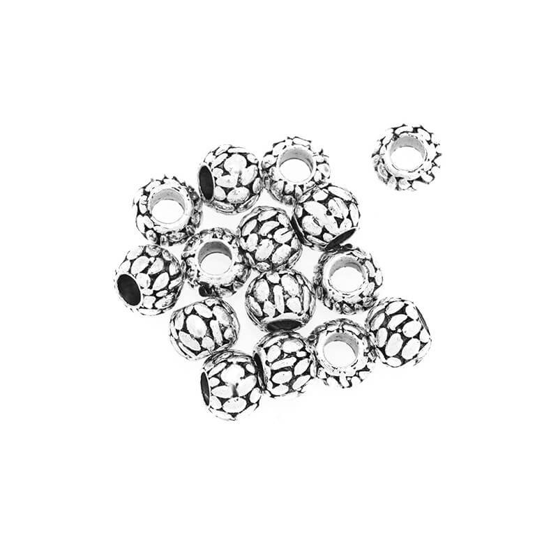 Modular decorative beads 11x8mm 1pc AASP116