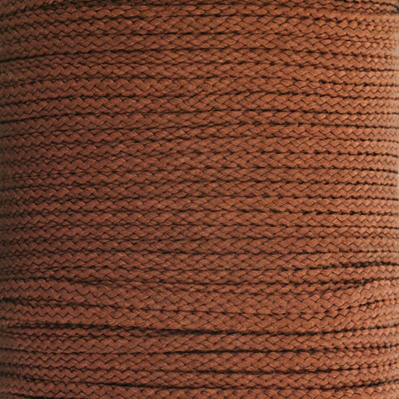 Nylon cord / braid ginger 1.8mm 1m PW1805