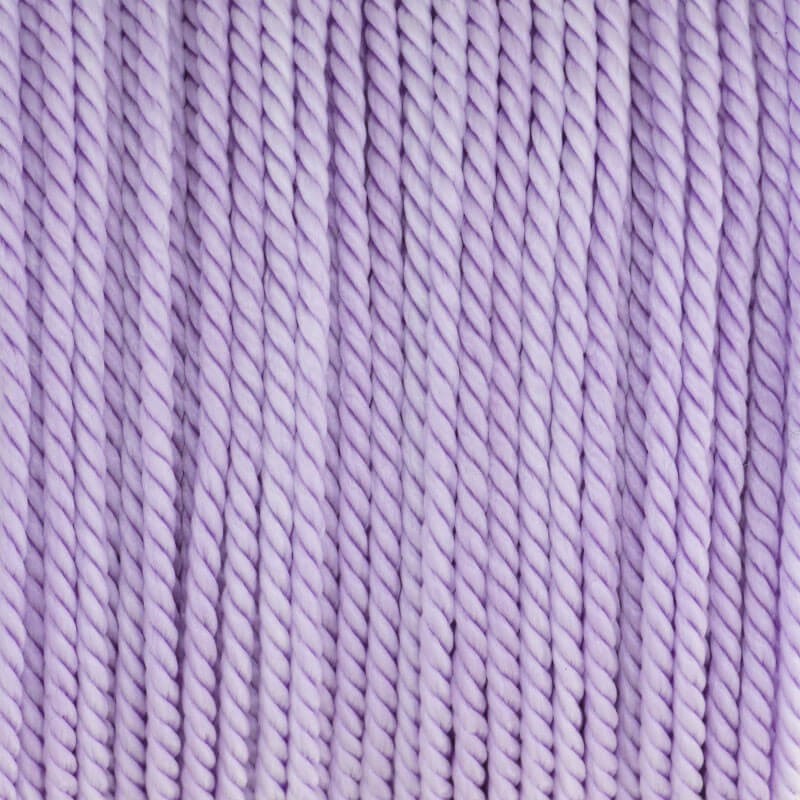 Sznurek nylonowy/ splot sznurowy jasny fioletowy 2mm 1m PWL2003