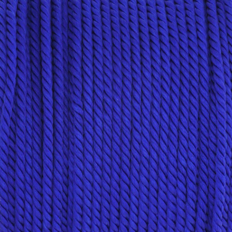 Sznurek nylonowy/ splot sznurowy kobaltowy 2mm 1m PWL2006
