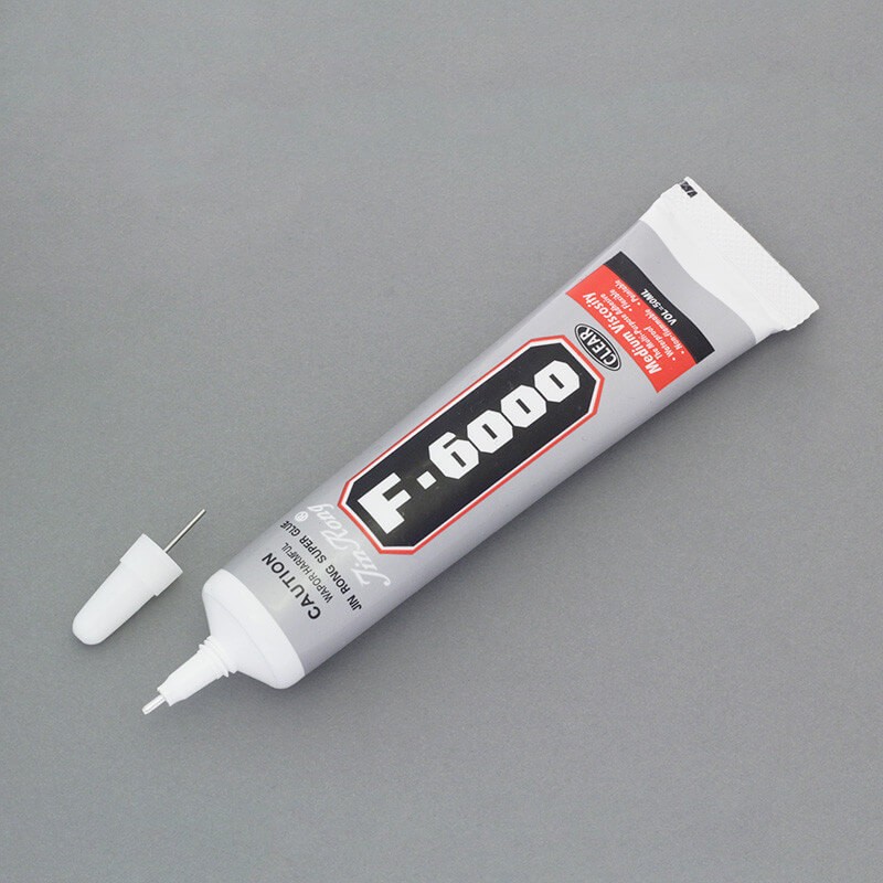 Glue F6000 precise gluing medium tube colorless transparent 50ml 1pc