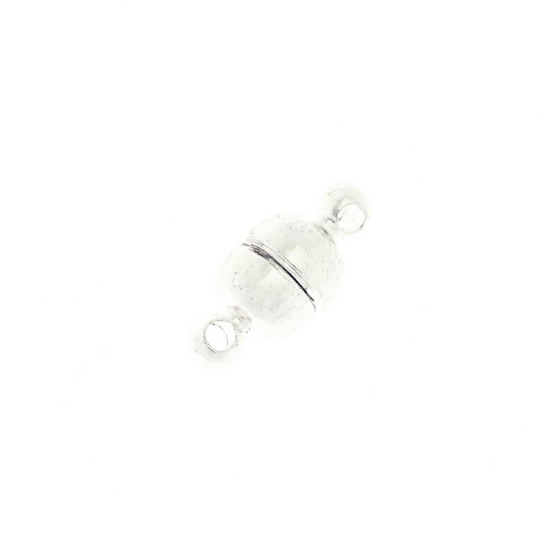 Magnetic clasps 5x11mm silver 1pc ZAPMG09